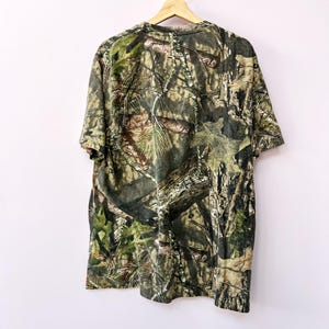 Camo Trout Chain Stitch Short Sleeve Tee XL
