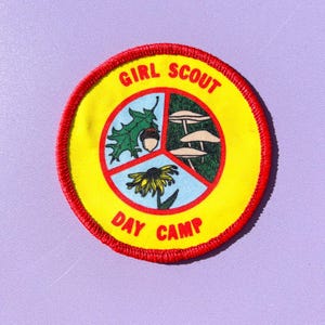 Girl Scout Vintage Patches - Large Size Multiple