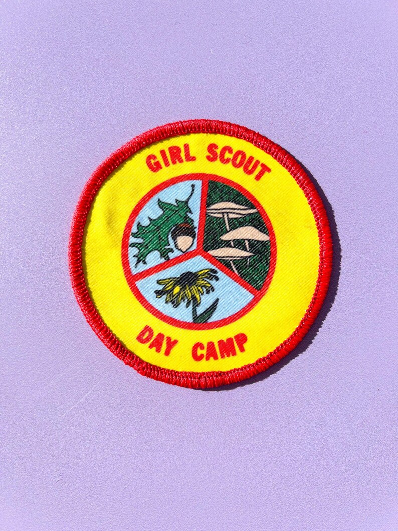 Girl Scout Vintage Patches - Large Size Multiple