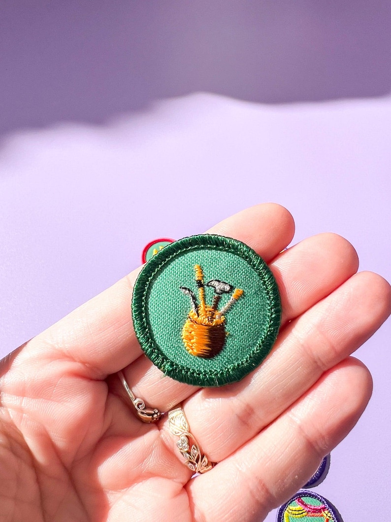 Girl Scout Vintage Patches - Small Size Multiple