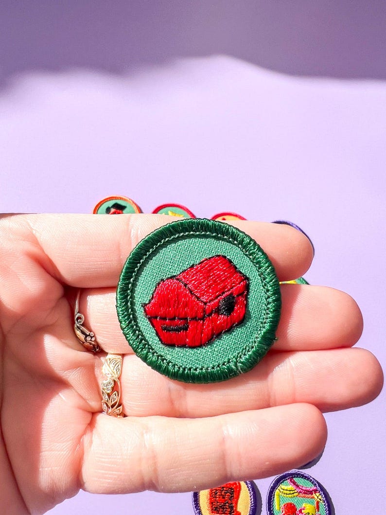 Girl Scout Vintage Patches - Small Size Multiple