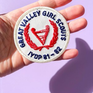 Girl Scout Vintage Patches - Large Size Multiple