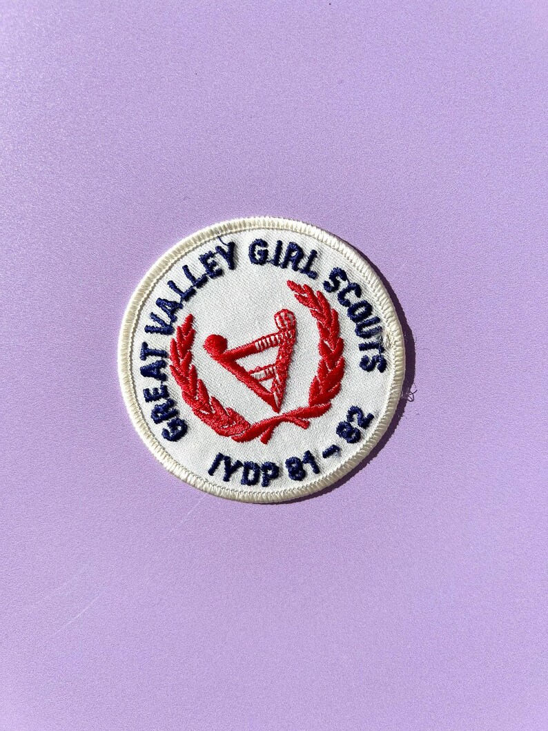 Girl Scout Vintage Patches - Large Size Multiple