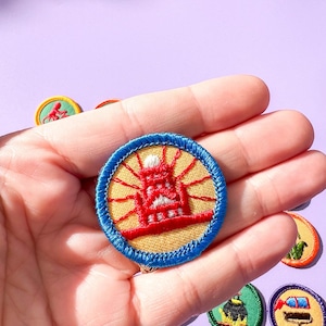 Girl Scout Vintage Patches - Small Size Multiple