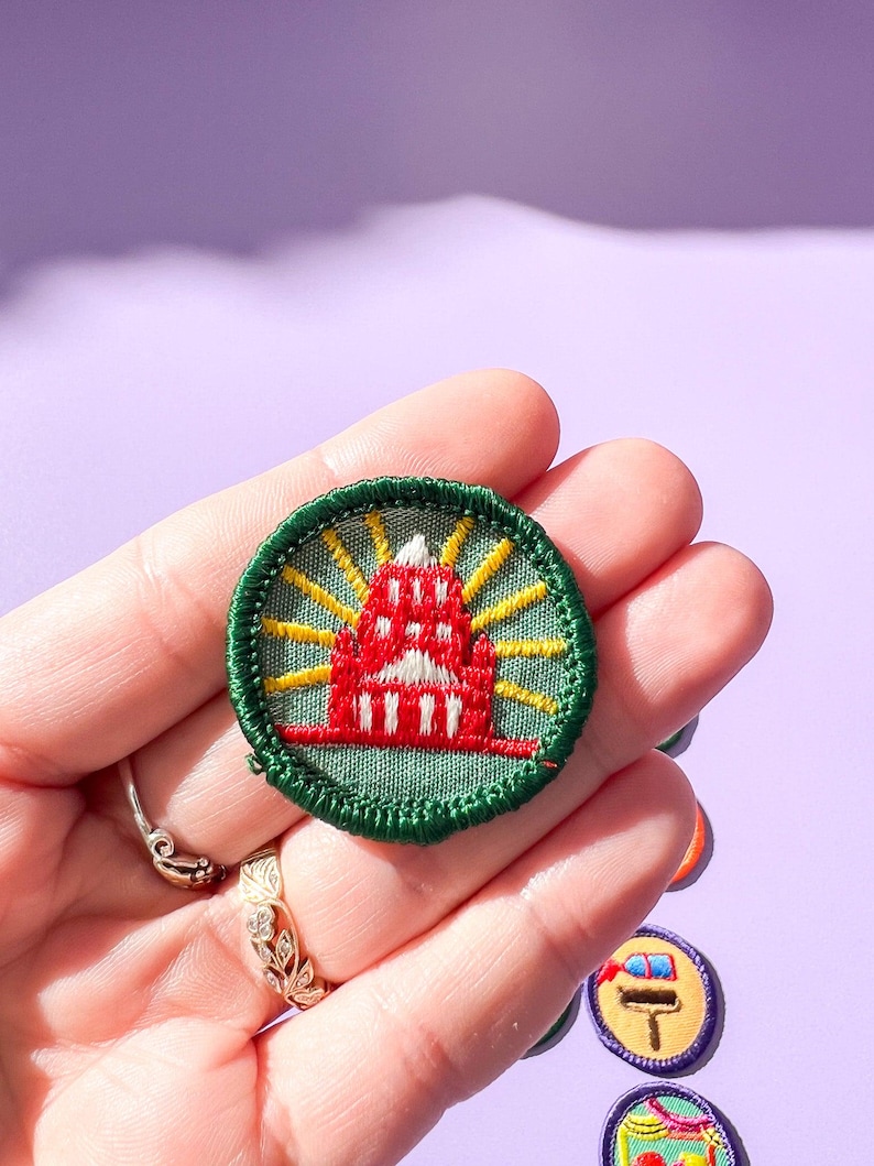 Girl Scout Vintage Patches - Small Size Multiple
