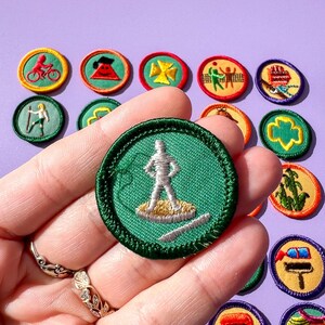 Girl Scout Vintage Patches - Small Size Multiple