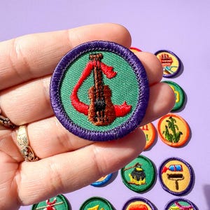 Girl Scout Vintage Patches - Small Size Multiple