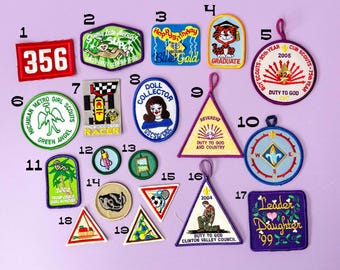 Parches Scout antiguos