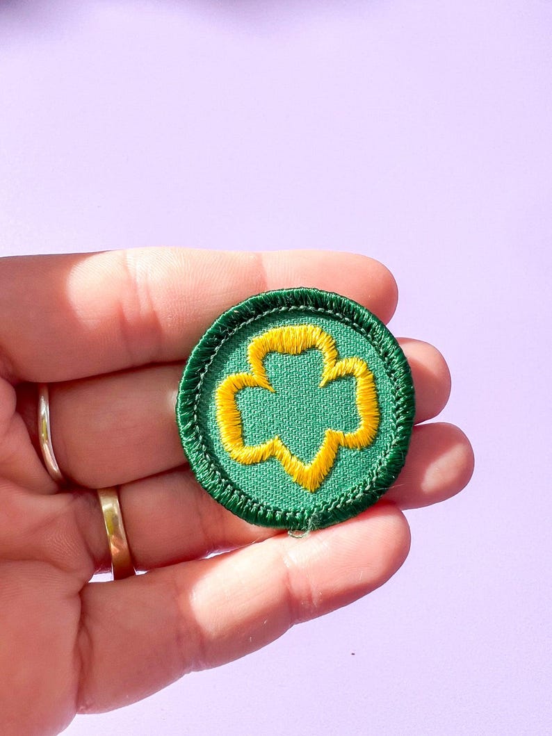 Girl Scout Vintage Patches - Small Size Multiple