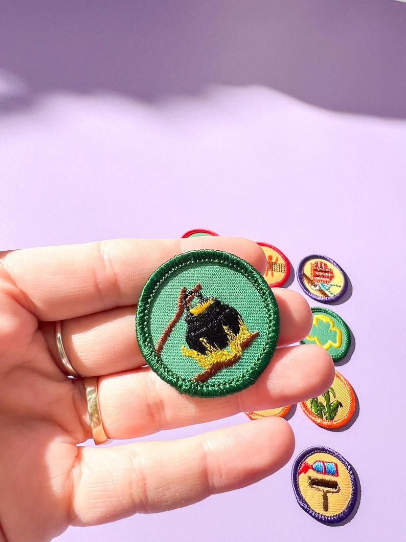 Girl Scout Vintage Patches - Small Size Multiple