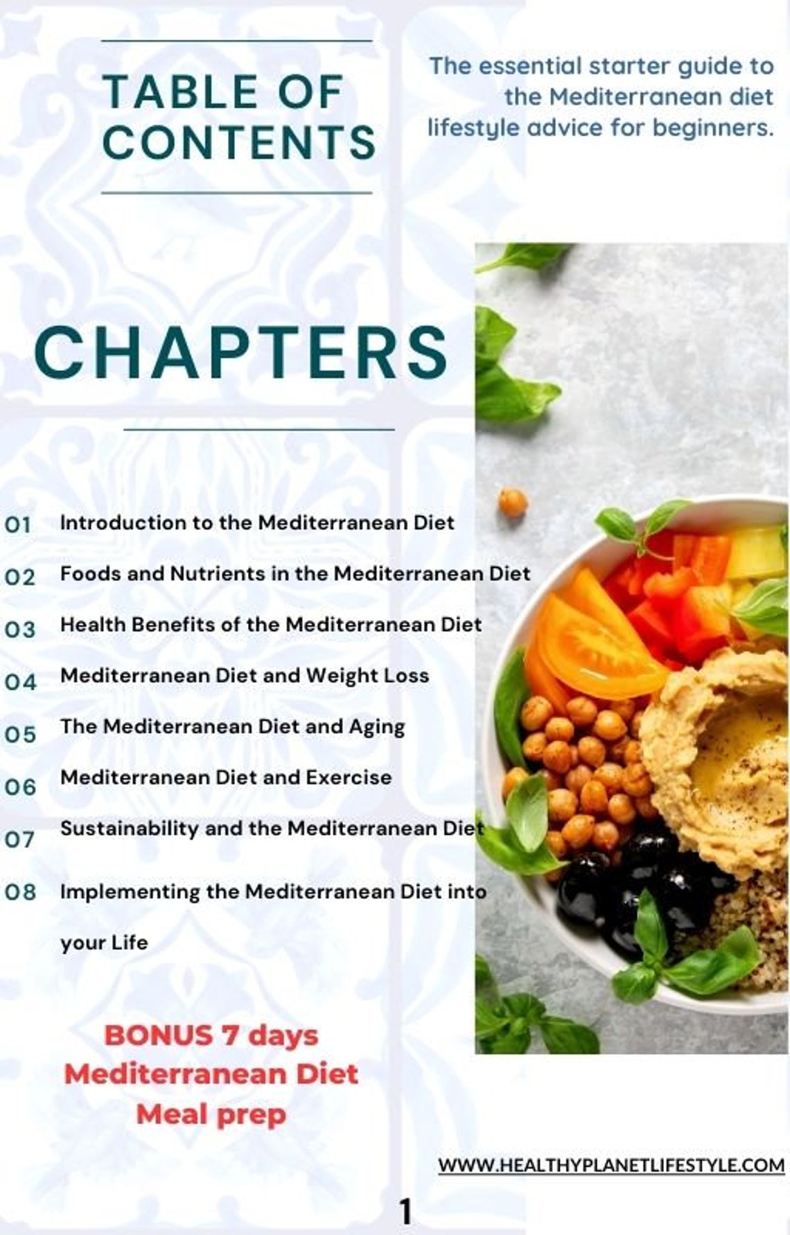 The Complete Mediterranean Diet Guide for Beginners. GEN X - Etsy