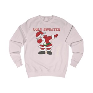 Ugly Sweater Santa Dab Men&#39;s Sweatshirt