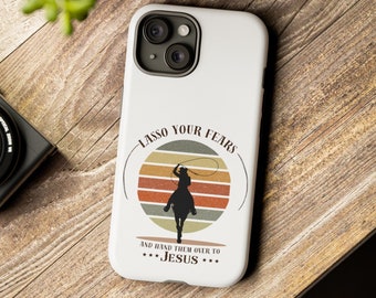 Cowgirl Christian Phone Case: Western Tough Cover, Inspirational Gift