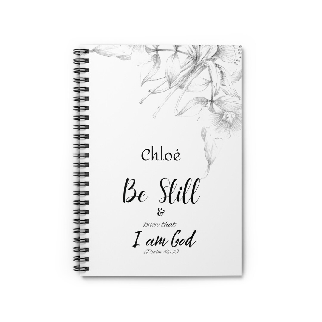 Personalized Be Still And Know Bible Verse Psalm 46 10 Spiral Etsy personalized-be-still-and-know-bible-verse-psalm-46-10-spiral-etsy