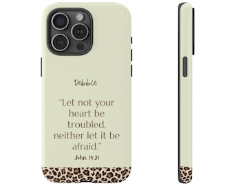 Custom Bible Verse iPhone Case: Christian Inspirational Gift