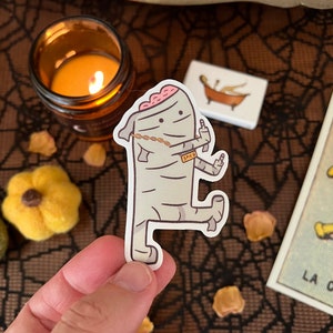 Rude mummy cute vinyl sticker