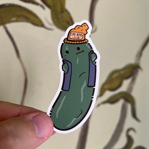 Sad Boys Club pickle sticker