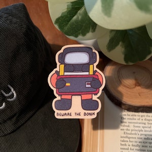 Lethal Company Ladder Crewmate - cute funny sticker