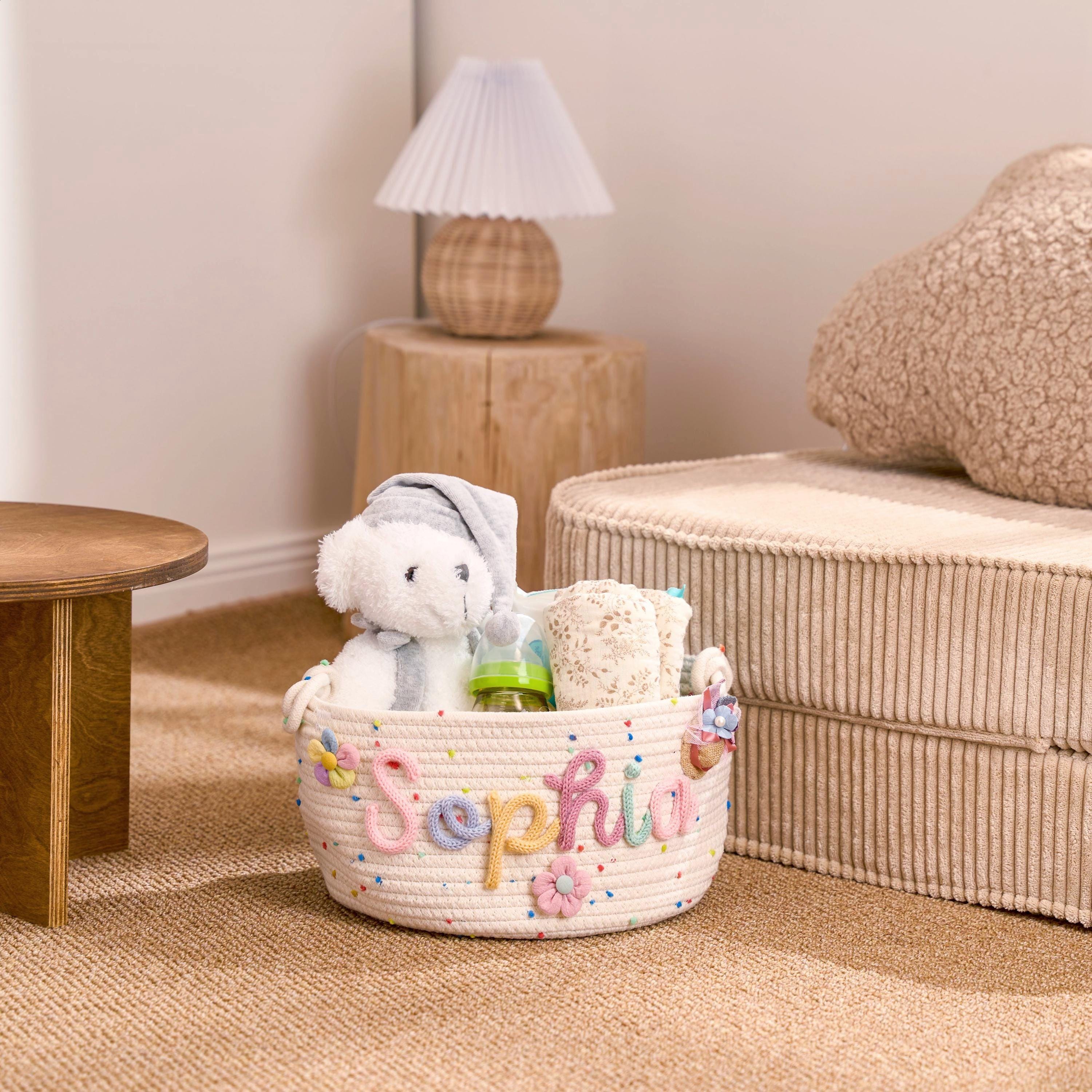 YFNHOME Panier à Linge Enfant, Garcon Panier Rangement en Toile de 58L YFNHOME Panier à Linge Enfant, Garcon Panier Rangement en Toile de 58L