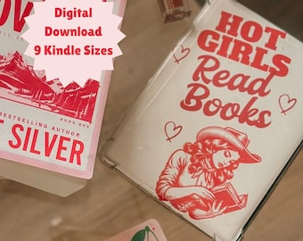 Pink Cowgirl Kindle Insert – Hot Girls Read Books (Digital Download)