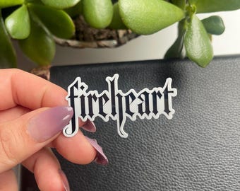 Fireheart Vinyl Sticker