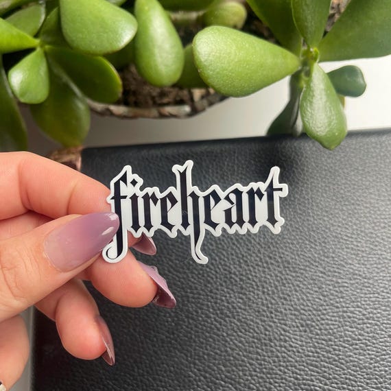 Fireheart Vinyl Sticker