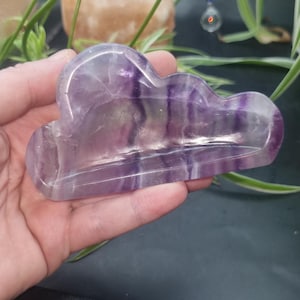 Rainbow Fluorite Crystal Bowl: Calming Energy, Home Decor