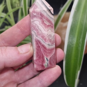 rhodocrosite tower, Argentinian rhodocrosite