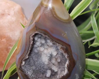 druzy agate freeform, amethyst amd agate freeform, crystal decor, crystal gift