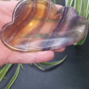 Rainbow Fluorite Crystal Bowl: Calming Energy, Home Decor