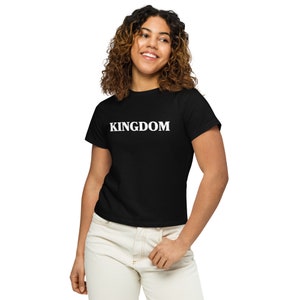 KINGDOM | Women’s high-waisted t-shirt