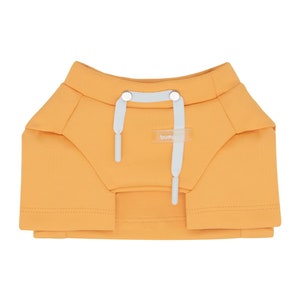 bump up® Crop Hoodie, Orange Color, Dog Clothing, Cute Dog Clothes image 6