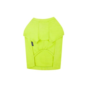 bump up® Air Tag T-shirt, Lemon, Fluorescent Color, Dog Clothing, Cute Dog Clothes image 7