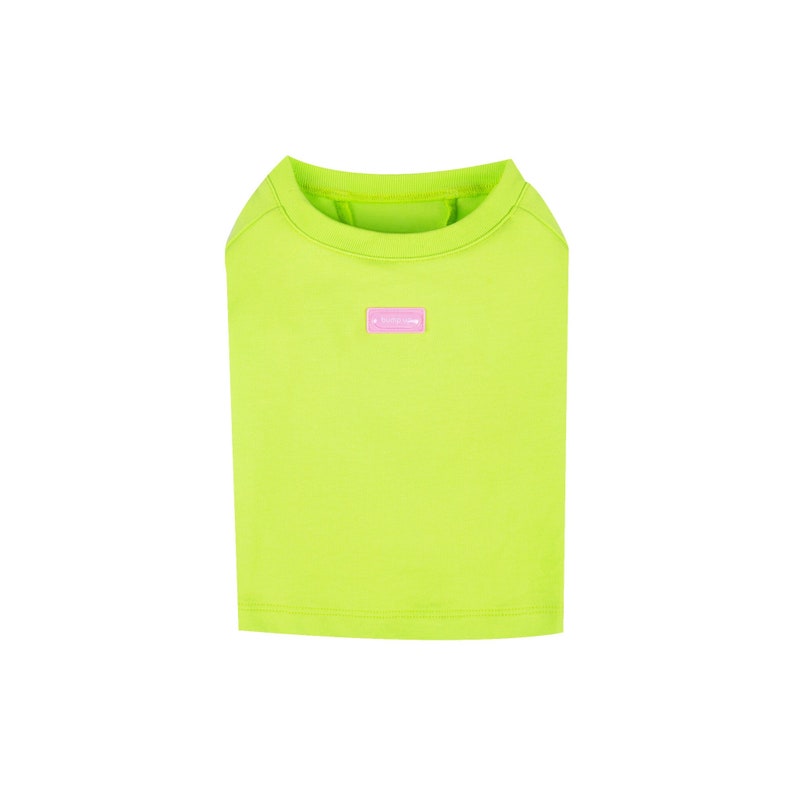 bump up® Air Tag T-shirt, Lemon, Fluorescent Color, Dog Clothing, Cute Dog Clothes image 6