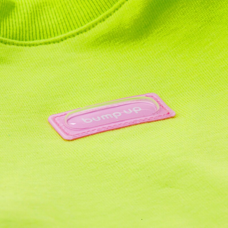 bump up® Air Tag T-shirt, Lemon, Fluorescent Color, Dog Clothing, Cute Dog Clothes image 8