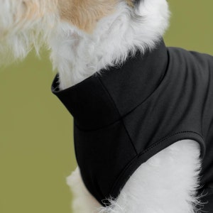 bump up® Com-Fit, High Quality Yoga Fabrics, Comfortable and Fit, Black Color, Dog Clothing image 2