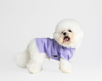 bump up® Air Tag T-shirt, Purple, Fluorescent Color, Dog Clothing, Cute Dog Clothes