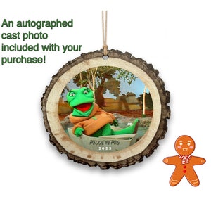 Rowing Into Christmas! New Zoo Revue Christmas Ornaments and Autographed Picture