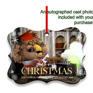 Charlie&#39;s Holiday Lab - New Zoo Revue Christmas Ornaments and Autographed Picture