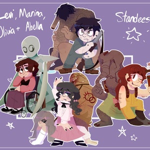 Levi, Marina, Olivia & Abella Standees (Fear and Hunger 2: Termina)