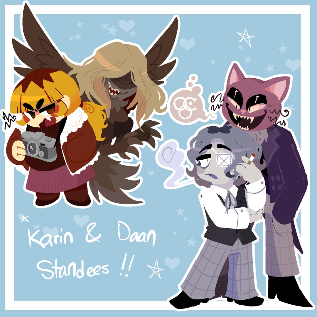 Daan & Karin Standees FEAR AND HUNGER 2 Etsy