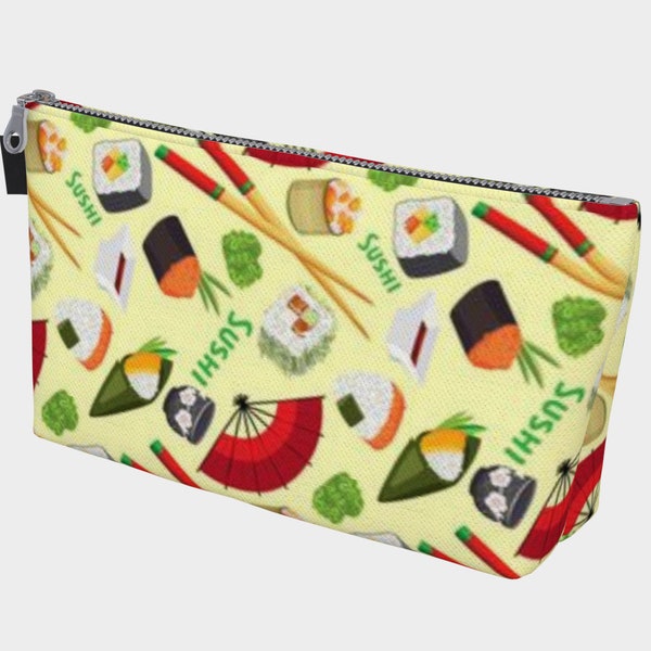 Sushi Soy Happiness Make Up Bag