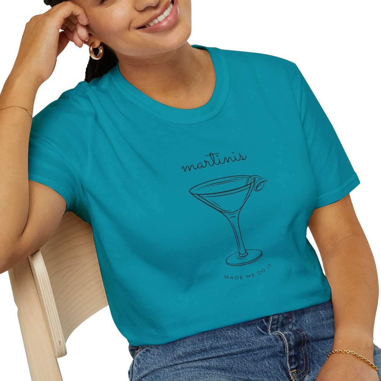 MUSINSA | SCULPTOR Martini Made Me Do It Tee White