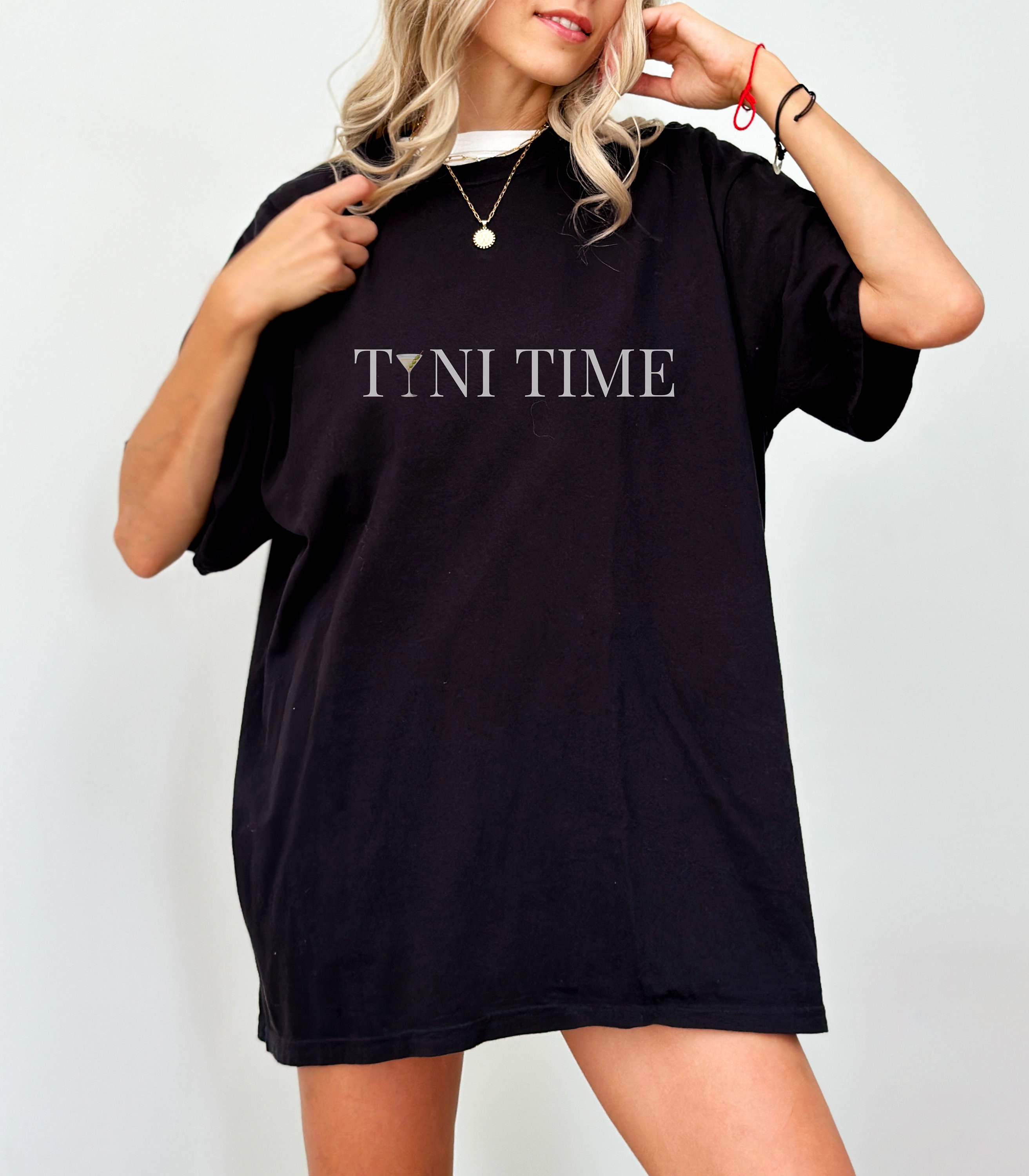 Pcgigi Ss Printed T Shirt Bright White Print Tini Time
