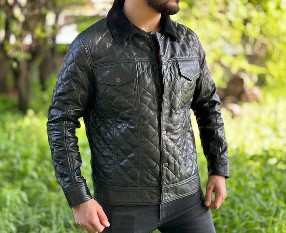 Genuine lambskin leather discount
