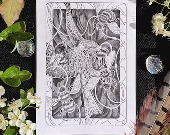 Milán - Abejorro - Dibujo original