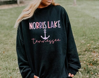 Norris Lake Tennessee Crewneck Sweatshirt