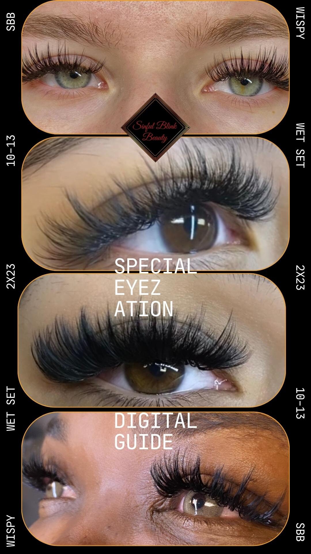 Mastering Special-eyez-ation Wispy & Wet Set Advanced Digital Guide - Etsy