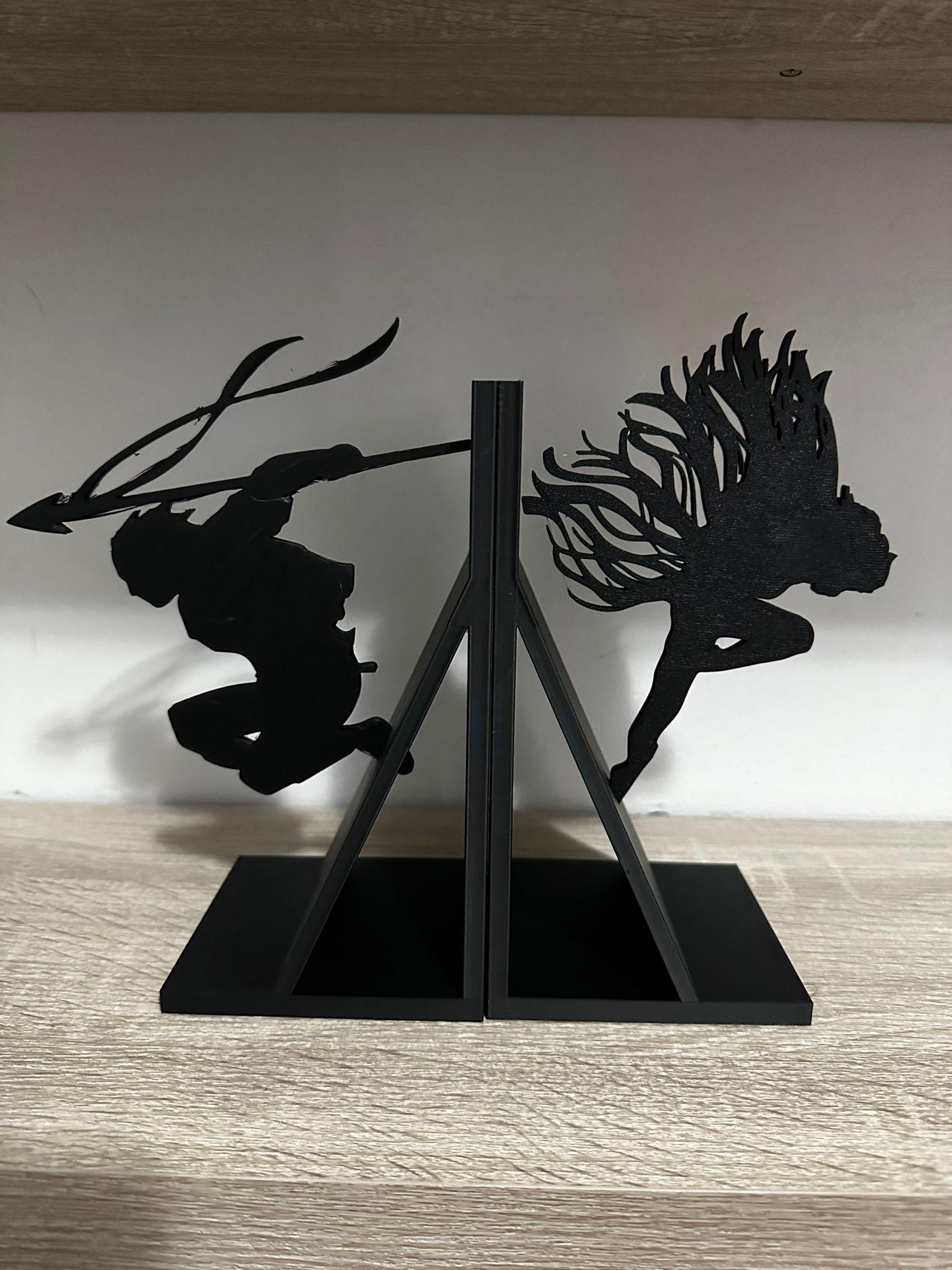 Brandon Sanderson Bookend Vin and Kaladin - Mistborn (DIGITAL STL)