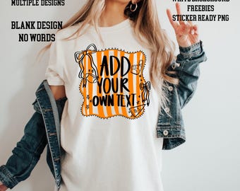 No Text Customizable Orange Football PNG, Cute Football PNG